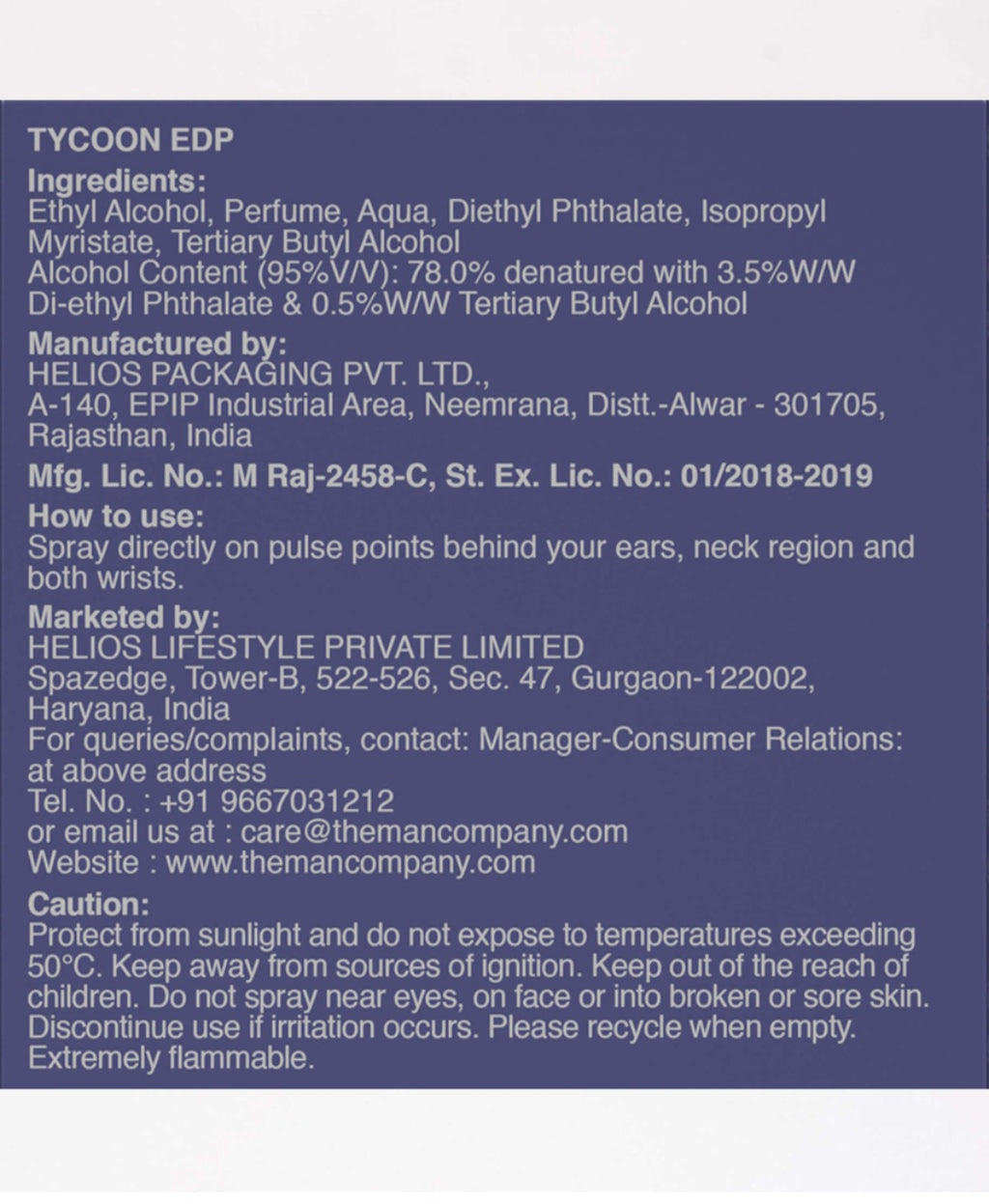 The Man Company - Tycoon EDP - 100ml