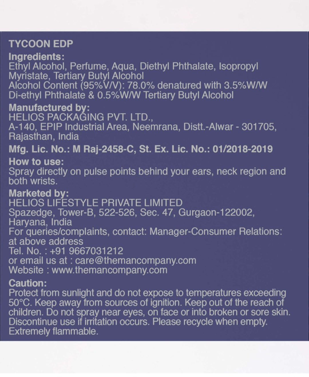 The Man Company - Tycoon EDP - 100ml