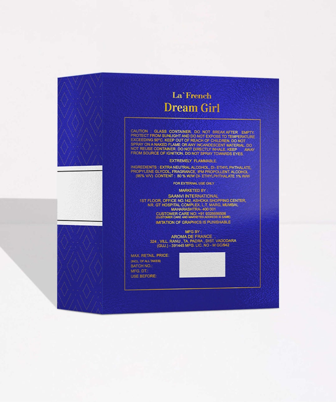 La French Dream Girl Eau de Parfum - 85ml Perfume for Women